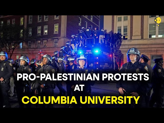 ⁣Protests at UCLA LIVE: Clashes break out at UCLA protest encampment | Pro-Palestine protests in US