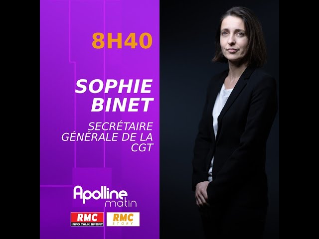 ⁣ DIRECT - L'intégrale de l'interview de Sophie Binet, secrétaire générale de la CGT, sur R