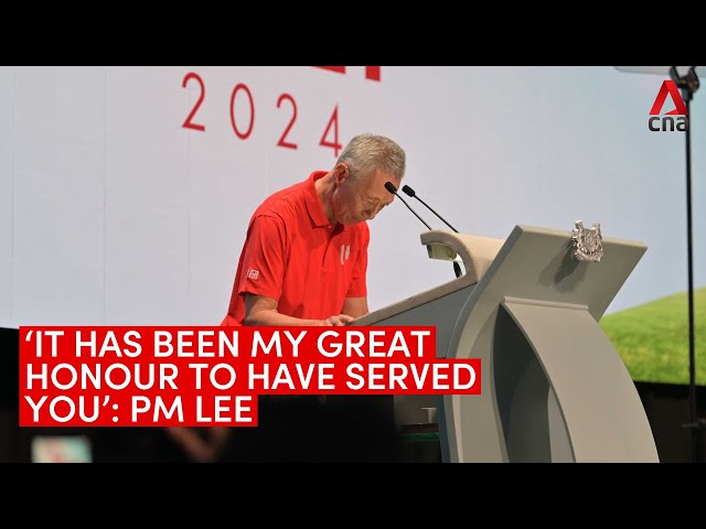 ⁣“Great honour to have served you”: PM Lee thanks Singaporeans for trust and support