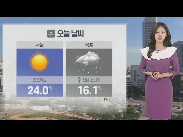 ⁣[날씨] 이번주 낮기온 갈수록 올라…큰 일교차 유의 / 연합뉴스TV (YonhapnewsTV)