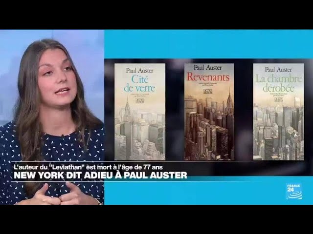 ⁣Paul Auster, "un maître dans l'art de la narration" qui "construisait des histoi