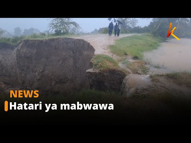 ⁣Wakaazi wa Kalama waishi kwa hofu kutokana na kujaa kwa bwawa Kwakavwiki.
