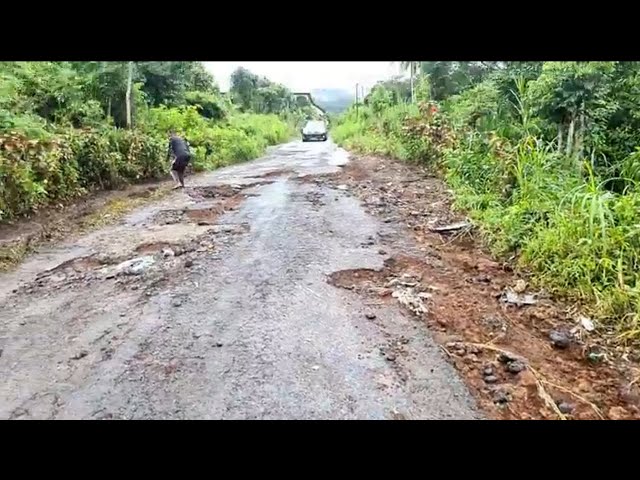 ⁣Urgent : Destruction de la Route Principale vers l'Université des Comores