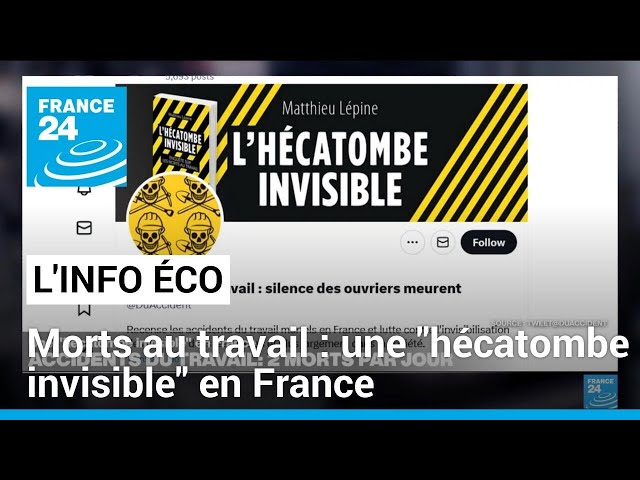 ⁣Morts au travail : l'"hécatombe invisible" qui endeuille chaque jour la France • FRAN