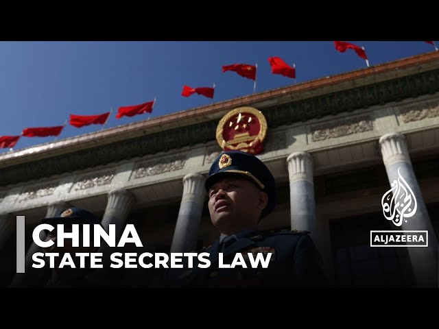 ⁣China state secrets law: Reforms tighten govt control over tech data