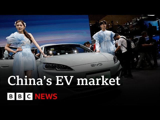 ⁣Is China leading the electric vehicle race? | BBC News