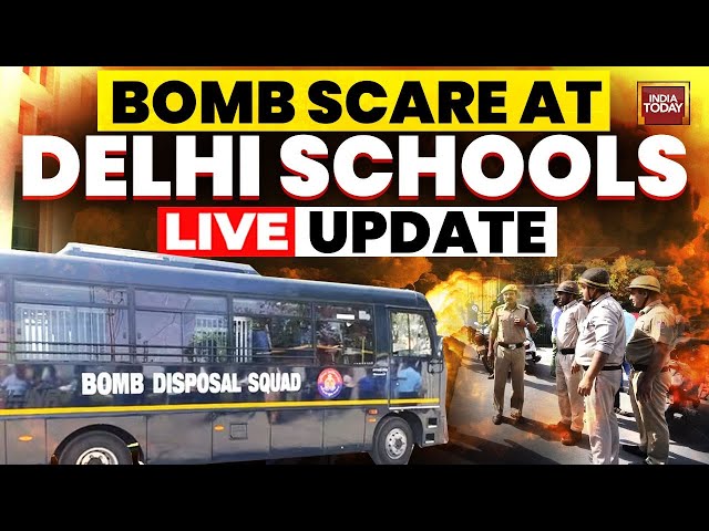 ⁣Bomb Threat At Delhi Schools LIVE Updates: Over 50 Schools Send Children Home After Bomb Threat