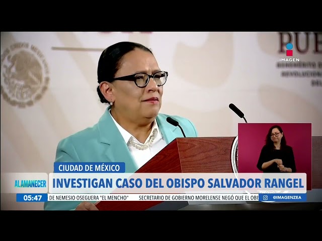 ⁣Obispo Salvador Rangel: Coordinación Nacional Antisecuestros investigará el caso