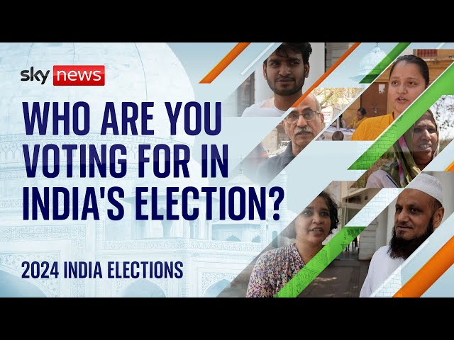 ⁣India Lok Sabha elections 2024: Who are you voting for?