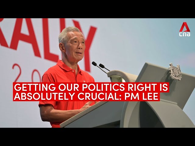 ⁣Getting our politics right is absolutely crucial: PM Lee in last major speech before handover