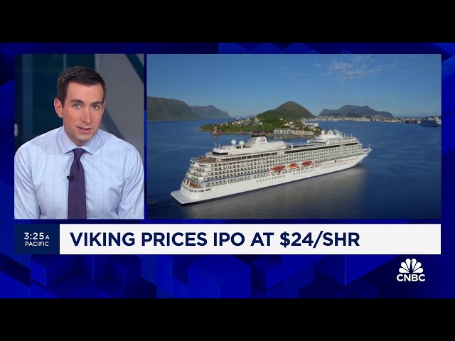 ⁣Viking prices IPO at $24 per share