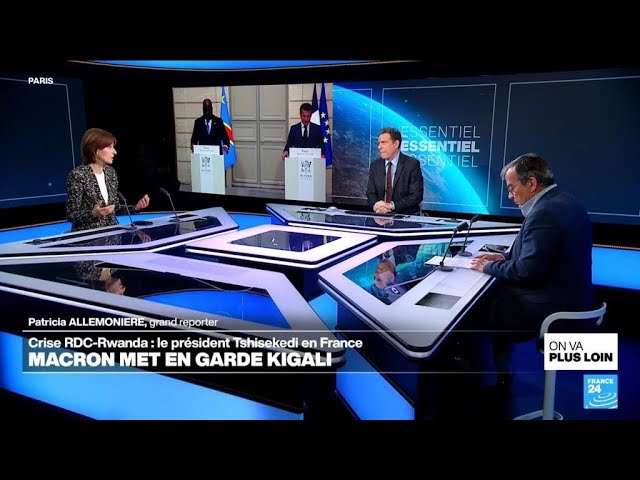 ⁣RDC: la France fait pression sur le Rwanda • FRANCE 24