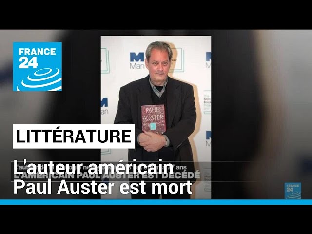 ⁣L'Américain Paul Auster, auteur de la "Trilogie new-yorkaise", est mort à l'âge 