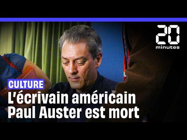 ⁣L'écrivain américain Paul Auster est mort