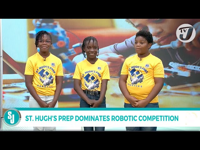 ⁣St. Hugh's Prep Dominates Robotic Competition | TVJ Smile Jamaica