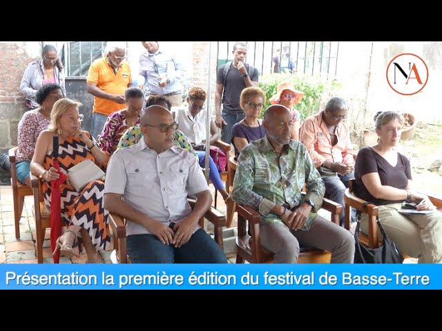 Présentation la première édition du festival de Basse Terre.