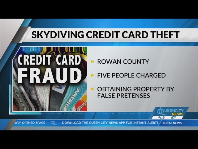 ⁣1 arrested, 4 sought in skydiving credit card fraud
