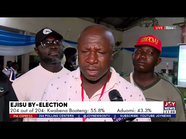 ⁣Ejisu By-election was very tough, but I am glad we won - Francis Adomako