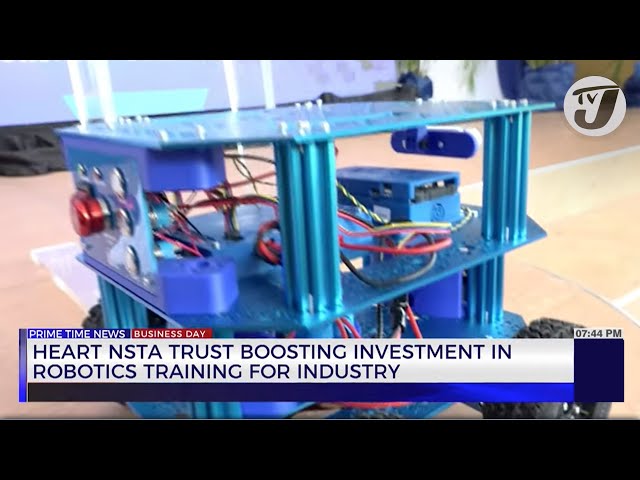 ⁣HEART NSTA Trust Boosting Investment in Robotics Training for Industry | TVJ Business Day