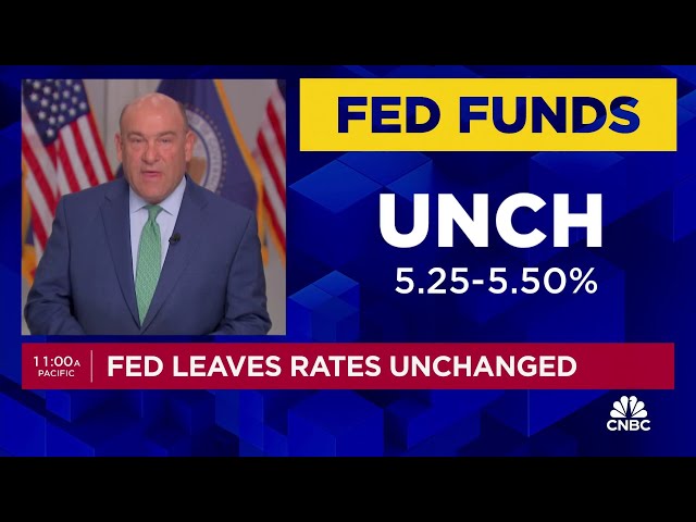 ⁣Fed leaves rates unchanged and moves to ease the pace of balance sheet reduction
