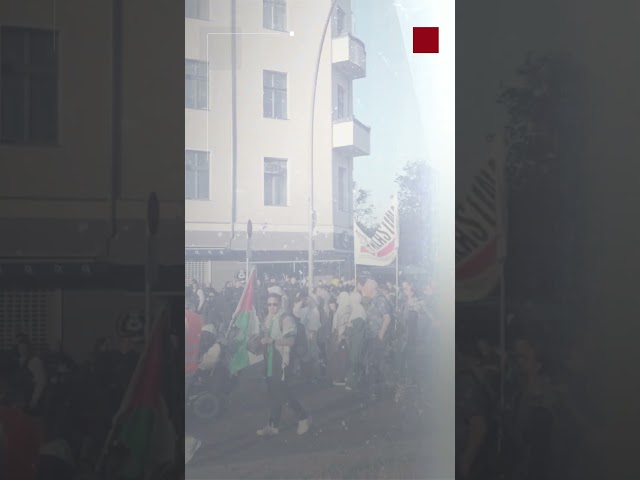 تظاهرات في ألمانيا دعما لفلسطين ومطالبة بوقف الحرب الإسرائيلية على قطاع غزة