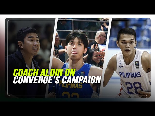 ⁣Aldin Ayo reflects on Converge's PH Cup campaign | ABS-CBN News