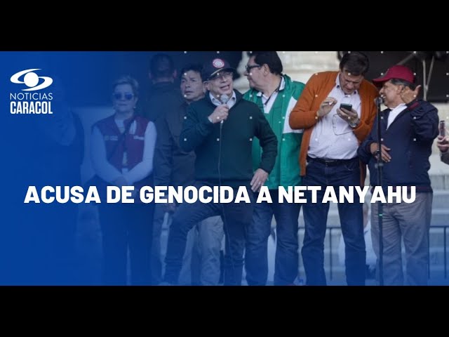 ⁣Colombia rompe relaciones con Israel, anuncia Petro