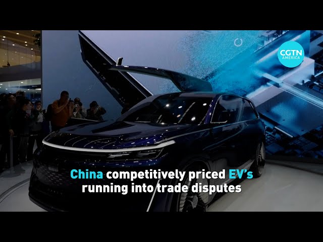 ⁣China's competitively priced EV's running into trade disputes