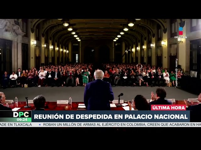 ⁣López Obrador y legisladores de la 4T sostienen reunión de despedida | DPC con Nacho Lozano