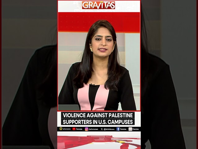 ⁣Gravitas | Violence against Palestine supporters in US campuses | WION Shorts