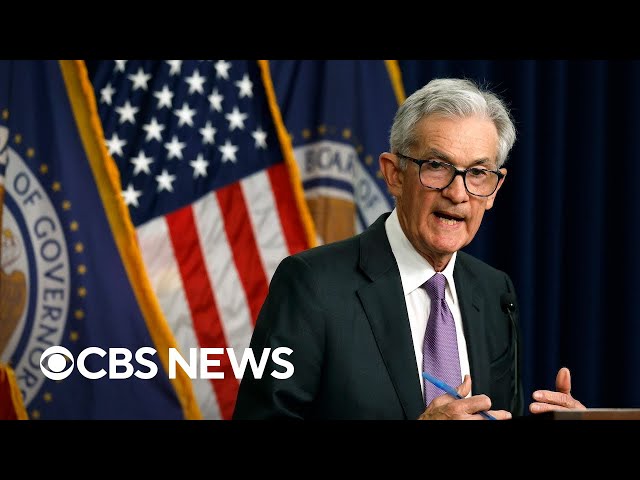 Watch Live: Jerome Powell speaks after Federal Reserve holds rates steady | CBS News