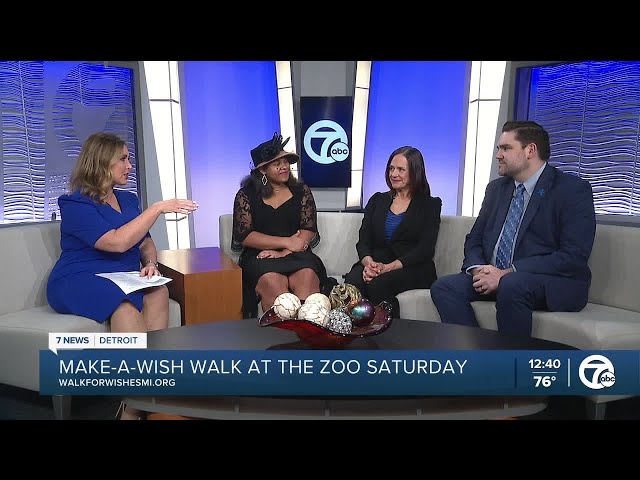⁣Make-A-Wish walk at the Detroit Zoo this Saturday