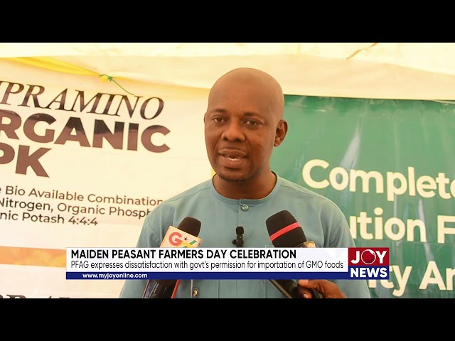 ⁣PFAG express dissatisfaction with government's permission for importation of GMO foods