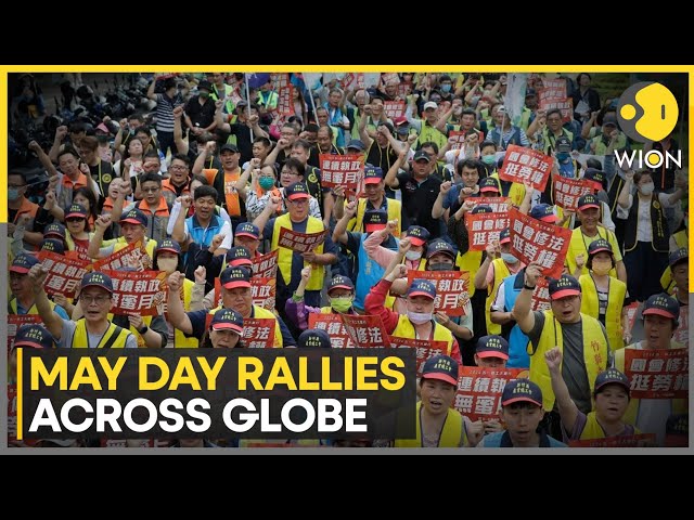 ⁣Workers and activists across world hold May Day rallies for improved labour rights | WION News