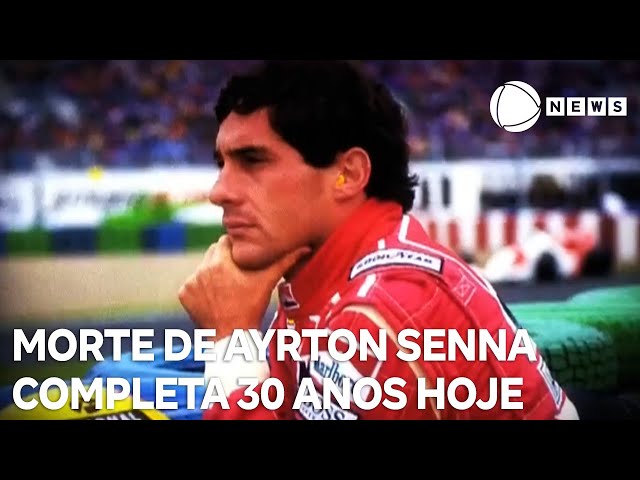⁣Morte de Ayrton Senna completa 30 anos hoje