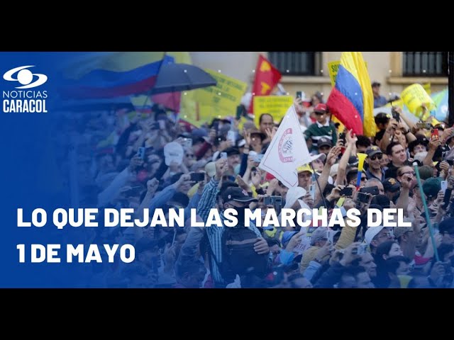 ⁣Análisis de las marchas del 1 de mayo en Colombia