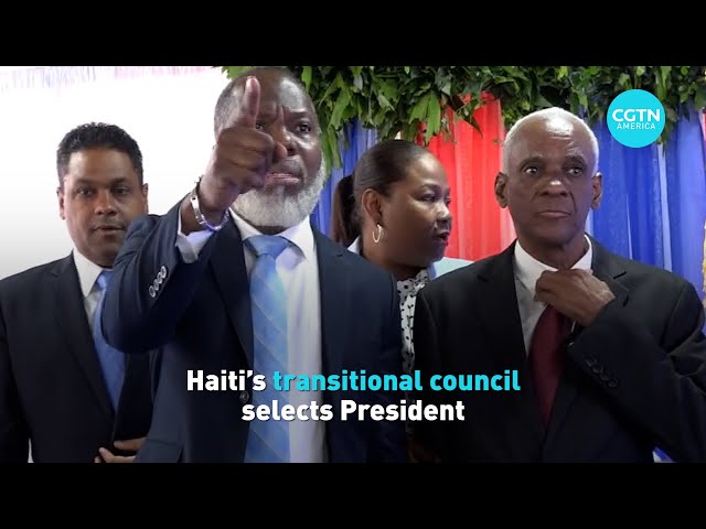 ⁣Haiti's Transitional Council selects President