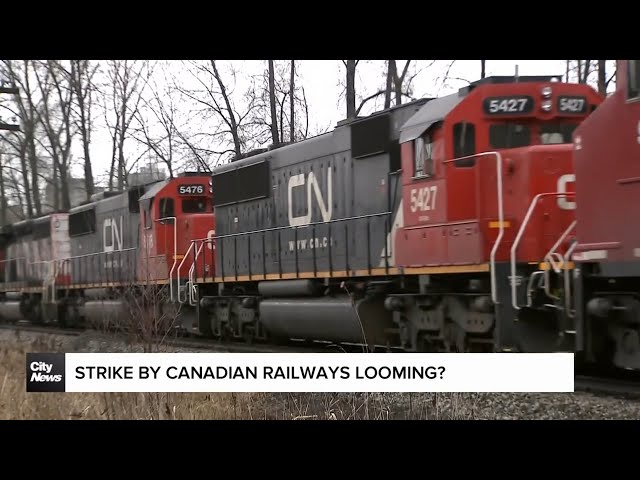 ⁣Business Report: Strike looms on Canada's railways