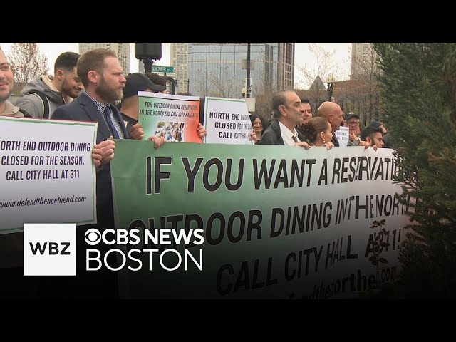 ⁣North End restaurant owners rally for outdoor dining