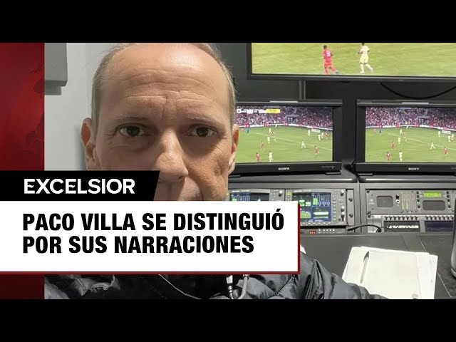 ⁣Fallece Paco Villa, cronista deportivo en México