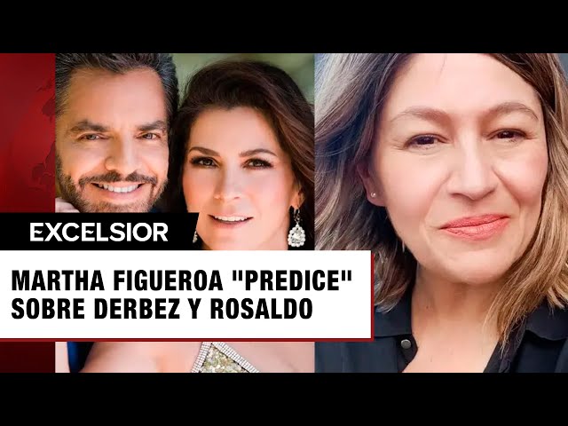 ⁣Martha Figueroa "predice" que Eugenio Derbez y Alessandra Rosaldo se van a separar
