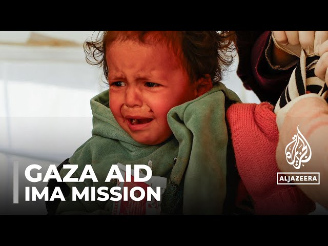 ⁣Doctors from Islamic medical association document trip to Gaza