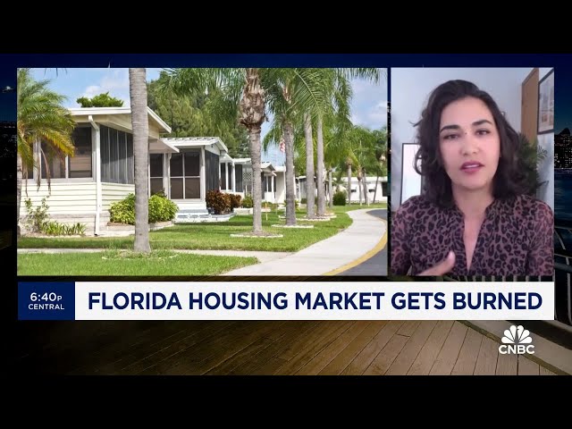 ⁣Correction in Florida's housing market 'a bit overdue', says Redfin's Daryl Fair
