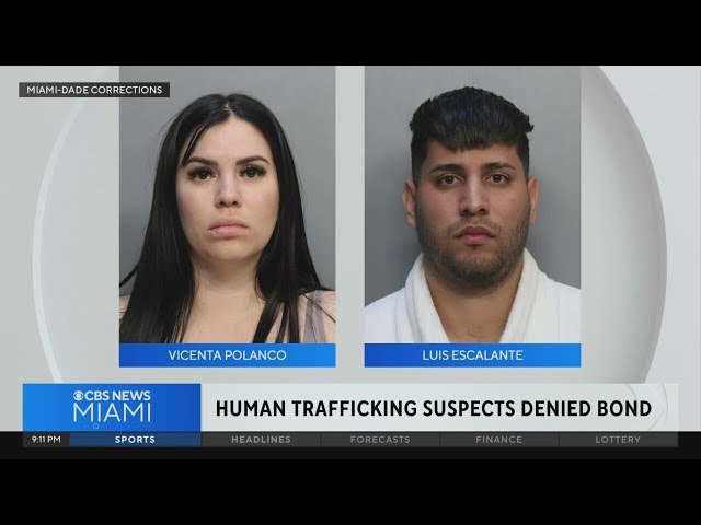 ⁣Human trafficking suspects denied bond