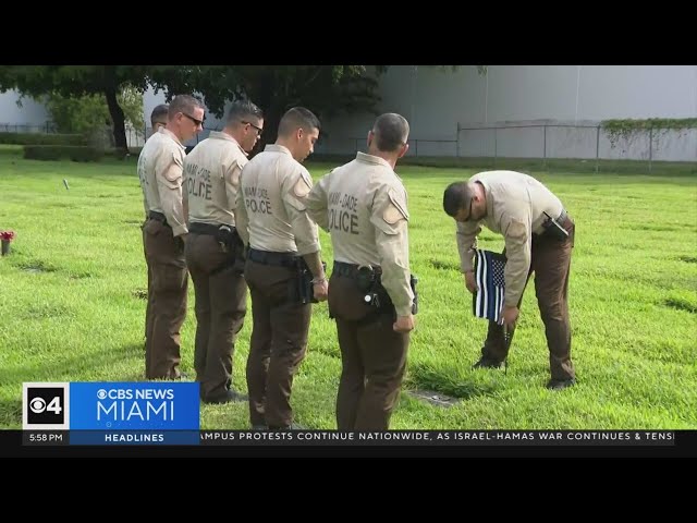 ⁣Miami-Dade police honors fallen officers