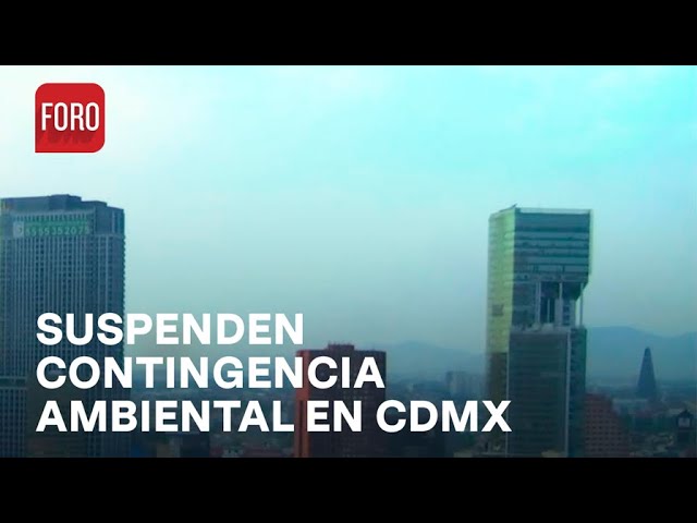 ⁣Se suspende contingencia ambiental en el Valle de México - Las Noticias