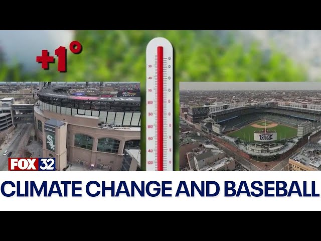 ⁣Wrigley's breeze, Guaranteed Rate's heat: How climate change is impacting baseball in Chic