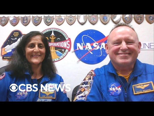 ⁣Meet the astronauts on Boeing's historic Starliner flight