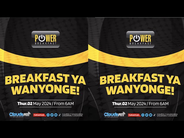 ⁣LIVE: Breakfast ya Wanyonge.! I Kaya Maskini Zina Sifa Zipi. I Nyongeza Mshahara, Kikokotoo Badobado