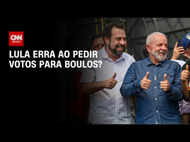 ⁣Cardozo e Coppolla debatem se Lula erra ao pedir votos para Boulos | O GRANDE DEBATE